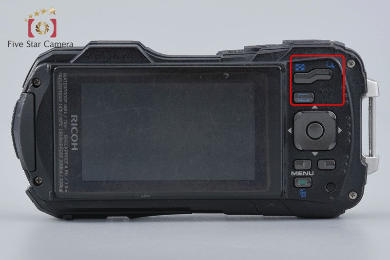 Ricoh PENTAX WG-30 Black 16.0 MP Waterproof Action Camera