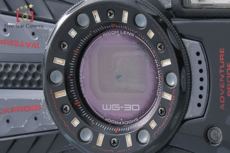 Ricoh PENTAX WG-30 Black 16.0 MP Waterproof Action Camera