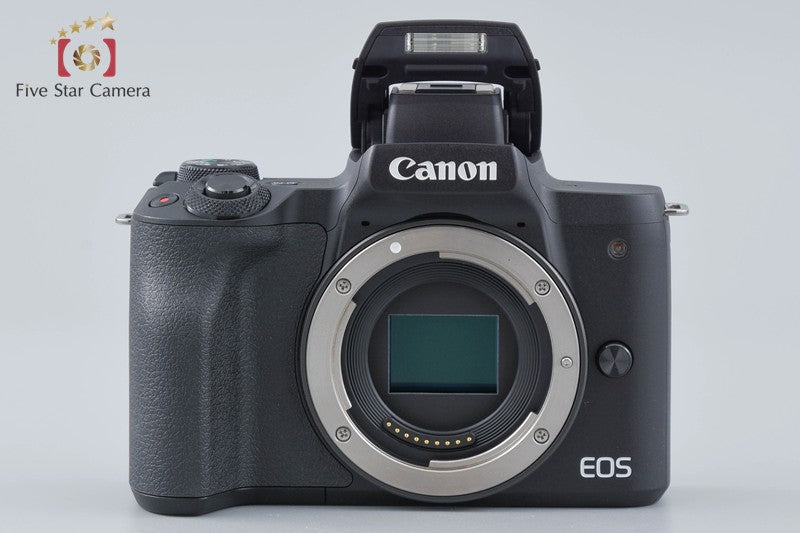Canon EOS Kiss M / M50 Black 24.0 MP 15-45 IS STM Lens w/ Box