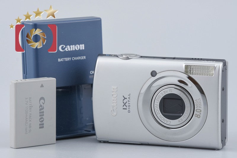 Canon IXY Digital 910 IS Silver 8.0 MP Digital Camera