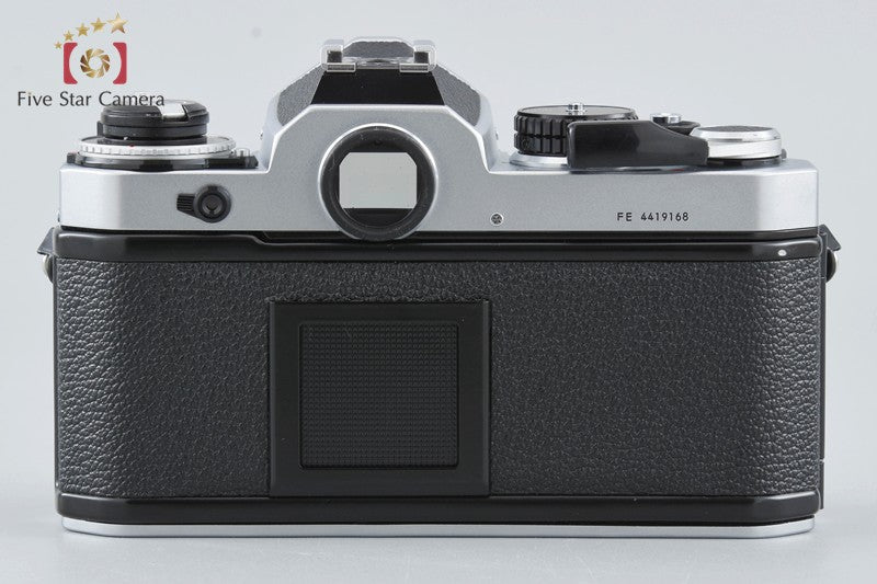 Nikon FE Silver 35mm SLR Film Camera Body