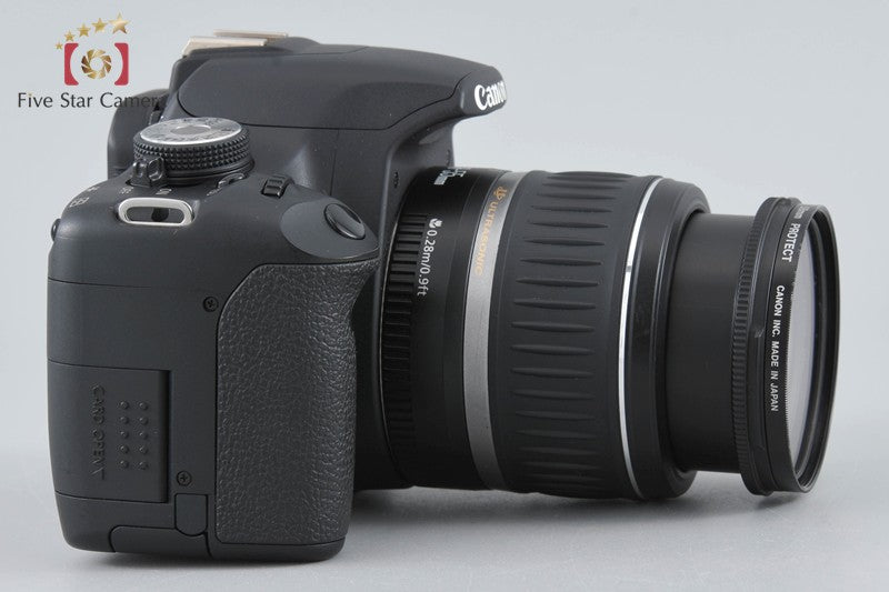 Canon EOS Kiss X3 / Rebel T1i / 500D 15.1 MP DSLR Camera EF-S 18-55 II USM Lens