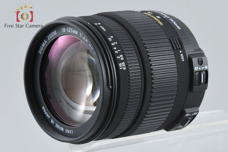 SIGMA 18-125mm f/3.8-5.6 DC OS HSM for Nikon