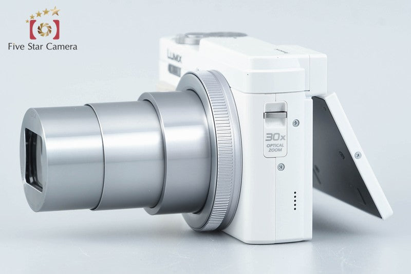 Panasonic LUMIX DC-TZ95 White 20.3 MP Digital Camera w/ Box