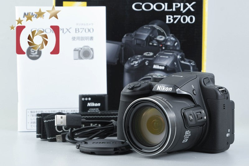 Nikon COOLPIX B700 Black 20.2 MP Digital Camera w/ Box Nikon COOLPIX B700 Black 20.2 MP Digital Camera w/ Box