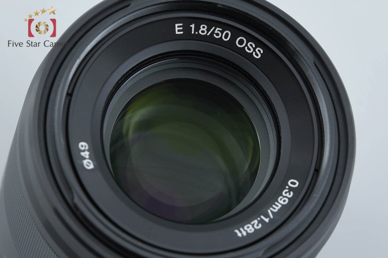 SONY E 50mm f/1.8 OSS SEL50F18 Black w/ Box