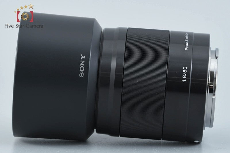 SONY E 50mm f/1.8 OSS SEL50F18 Black w/ Box