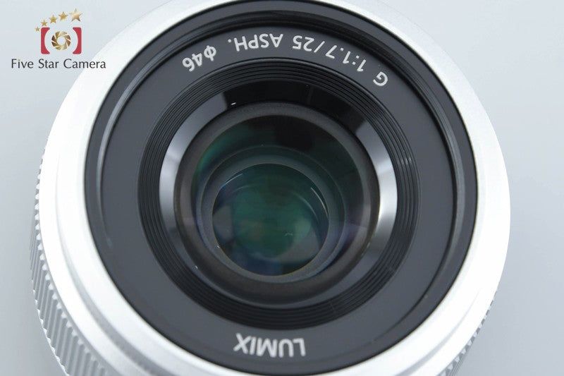 Panasonic LUMIX G 25mm f/1.7 ASPH. H-H025 Silver