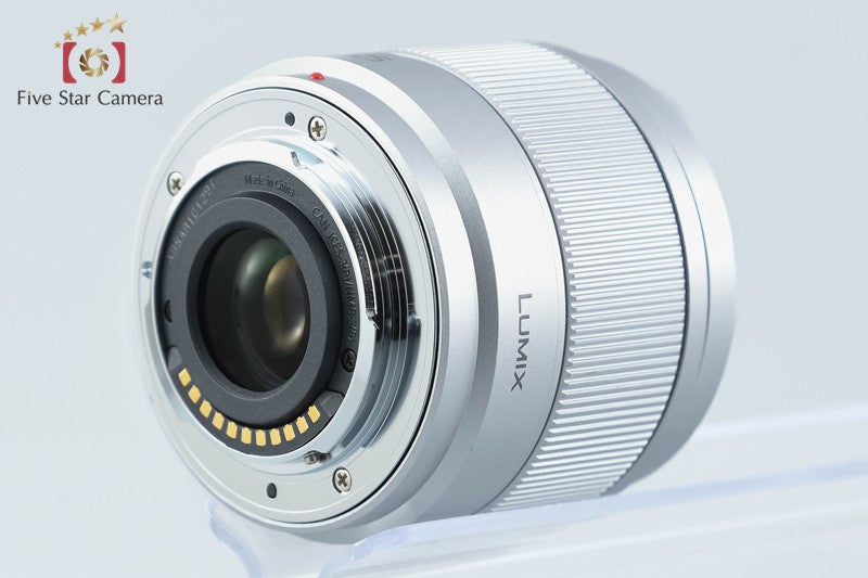Panasonic LUMIX G 25mm f/1.7 ASPH. H-H025 Silver