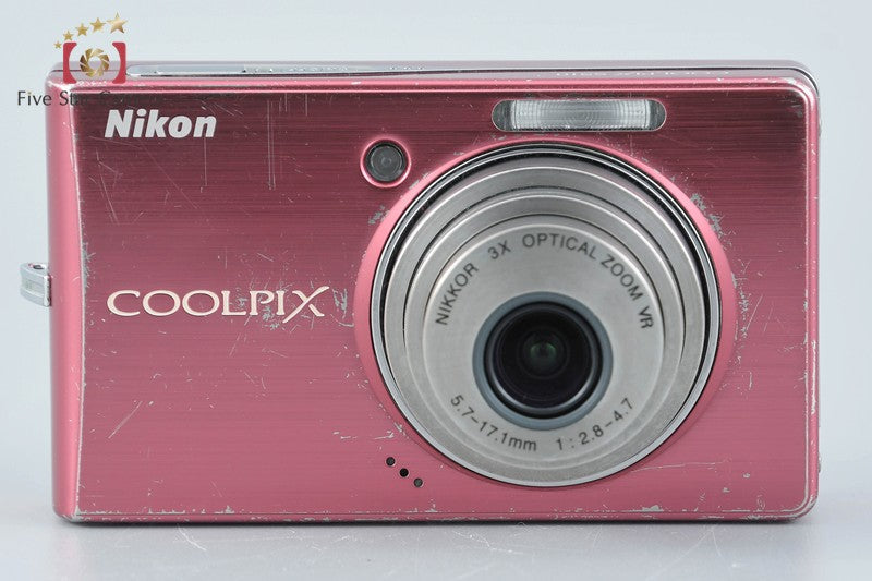 Nikon COOLPIX S510 Raspberry Red 8.1 MP Digital Camera from Japan