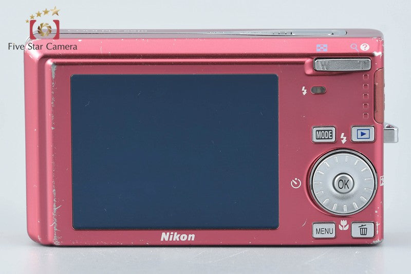 Nikon COOLPIX S510 Raspberry Red 8.1 MP Digital Camera
