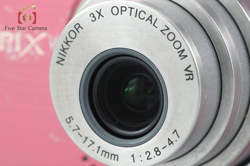 Nikon COOLPIX S510 Raspberry Red 8.1 MP Digital Camera