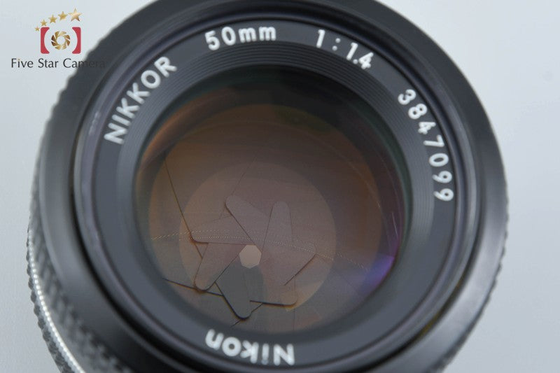 Nikon New NIKKOR 50mm f/1.4 Non Ai Lens