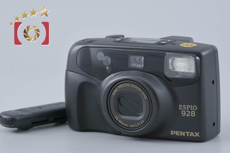 Pentax ESPIO 928 Black 35mm Point & Shoot Film Camera