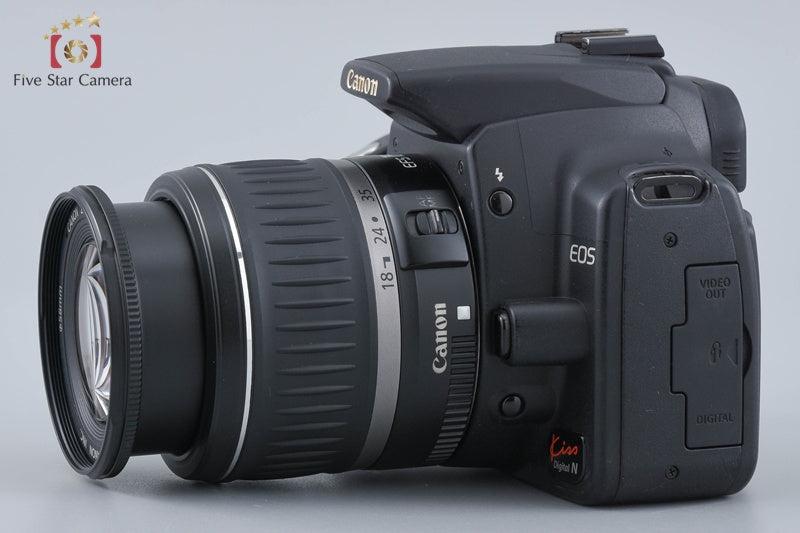 Canon EOS kiss Digital N Black 8.0 MP Digital SLR Camera 18-55 Lens