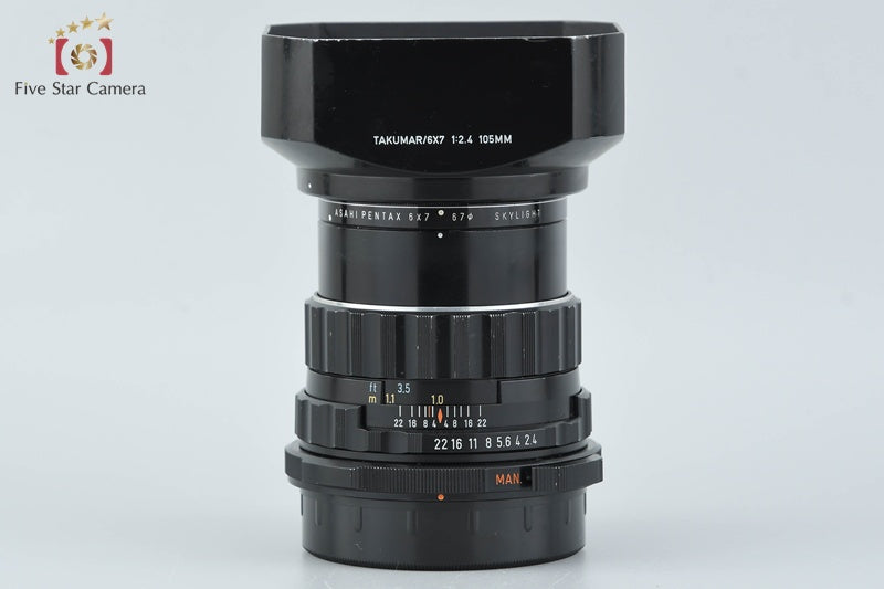 PENTAX SMC TAKUMAR 6x7 105mm f/2.4 for 6x7 / 67 / 67II