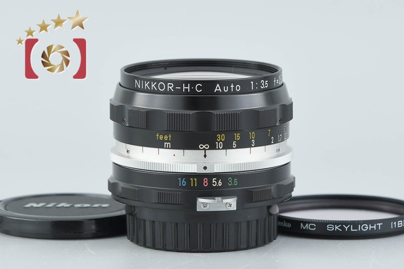 Nikon NIKKOR-H.C Auto 28mm f/3.5 Non Ai Lens