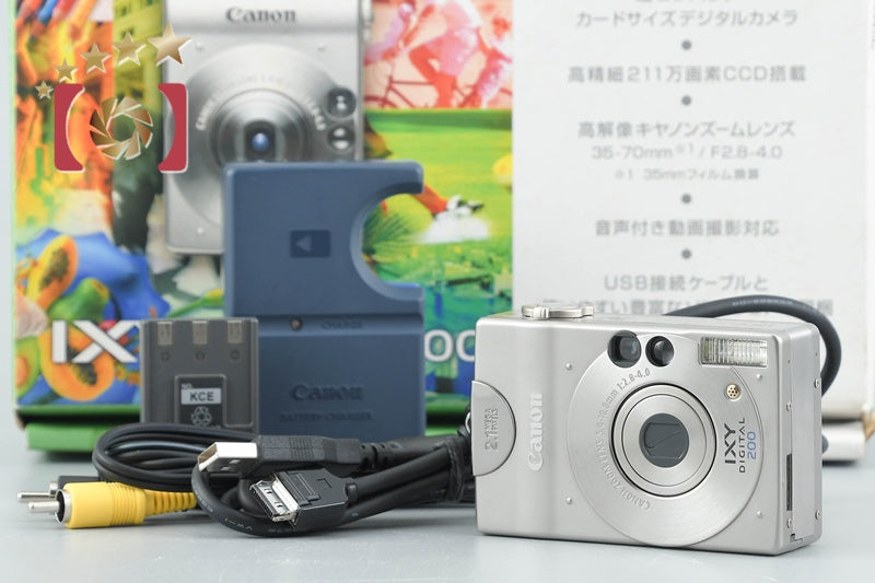 Canon IXY Digital 200 2.2 MP Digital Camera w/ Box