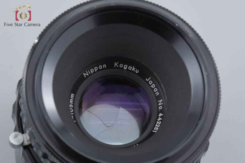 Nikon NIKKOR-Q 105mm f/3.5 for Zenza Bronica EC S2 S2A from Japan