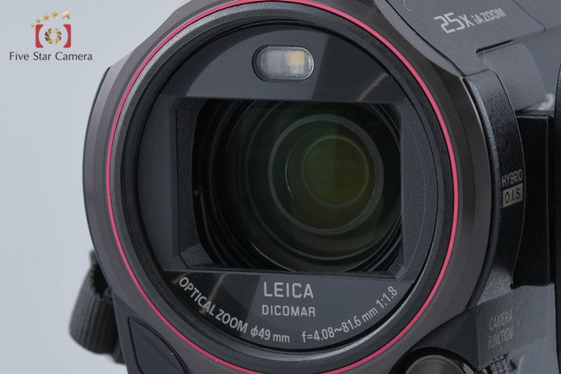 Panasonic HC-WX970M Black 4K Digital Camcorder