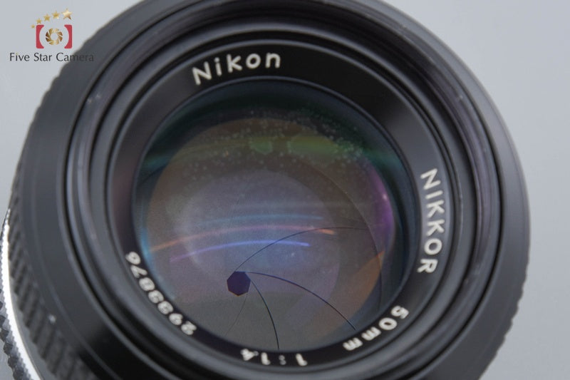 Nikon New NIKKOR 50mm f/1.4 Non Ai Lens