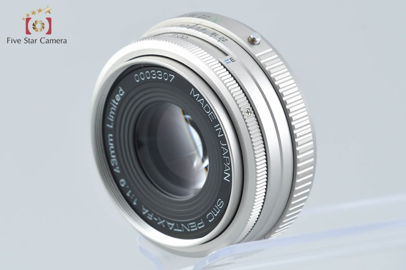 PENTAX SMC FA 43mm f/1.9 Limited Silver