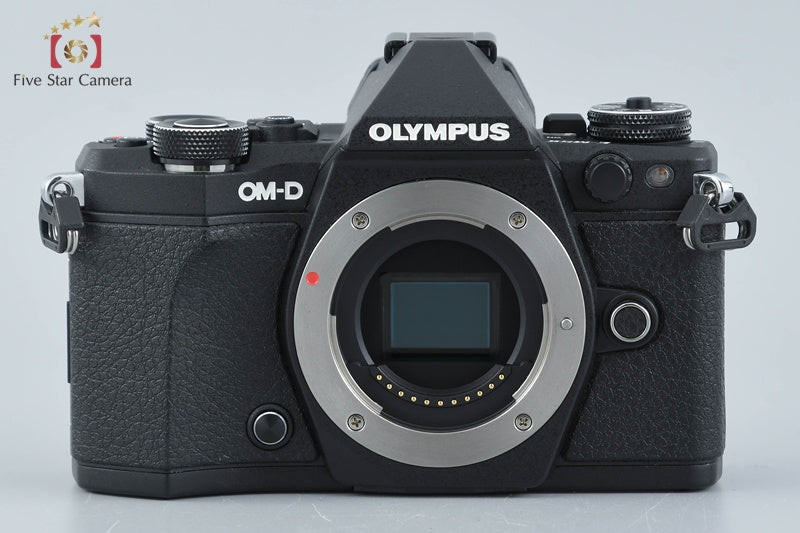 "Count 1,783" Olympus OM-D E-M5 Mark II Black 16.1 MP Digital Camera