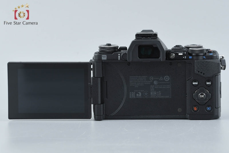 "Count 1,783" Olympus OM-D E-M5 Mark II Black 16.1 MP Digital Camera