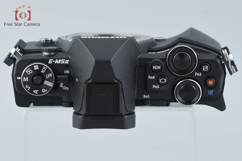 "Count 1,783" Olympus OM-D E-M5 Mark II Black 16.1 MP Digital Camera