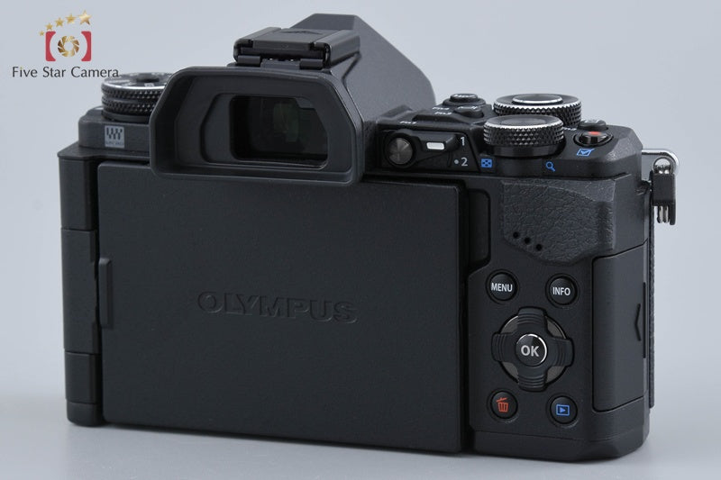 "Count 4,083" Olympus OM-D E-M5 Mark II Black 16.1MP Digital Mirrorless Camera