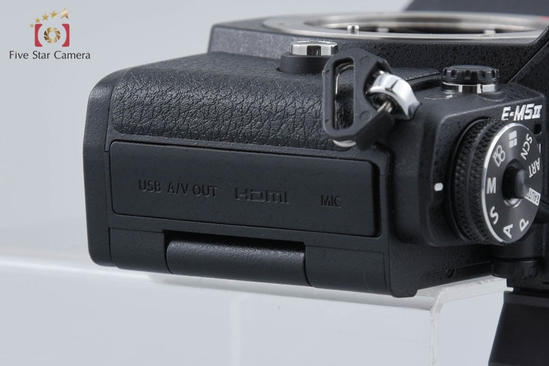 "Count 4,083" Olympus OM-D E-M5 Mark II Black 16.1MP Digital Mirrorless Camera