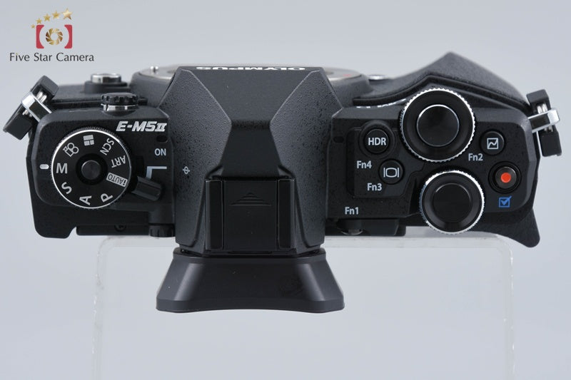 "Count 4,083" Olympus OM-D E-M5 Mark II Black 16.1MP Digital Mirrorless Camera