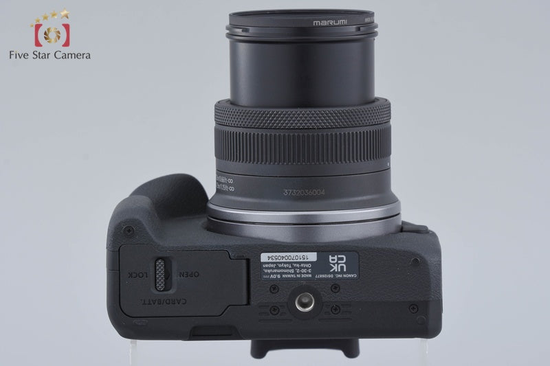 "Shutter count 1,000" Canon EOS R50 Black 24.2 MP RF-S 18-45 Lens