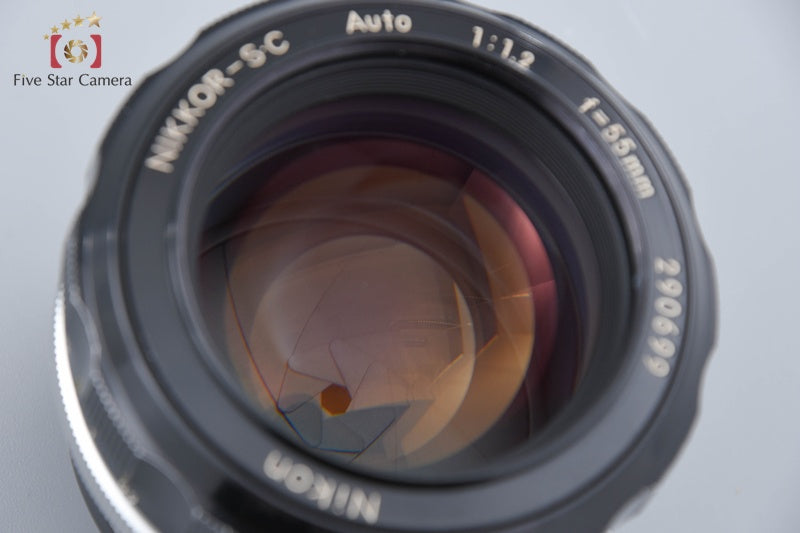 Nikon NIKKOR-S.C Auto 55mm f/1.2 Non Ai Lens