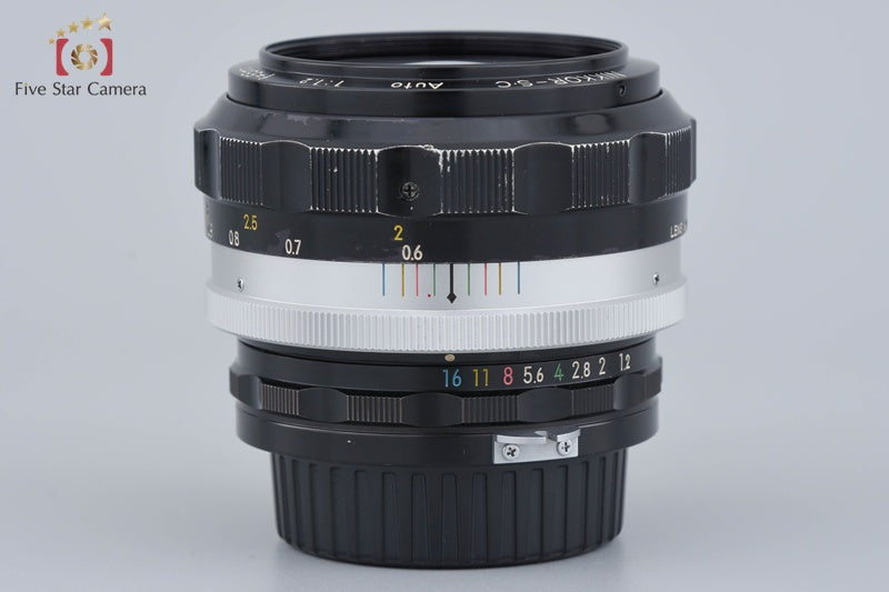 Nikon NIKKOR-S.C Auto 55mm f/1.2 Non Ai Lens