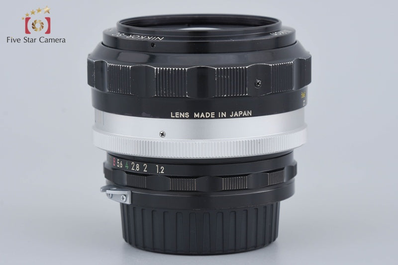 Nikon NIKKOR-S.C Auto 55mm f/1.2 Non Ai Lens