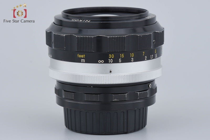 Nikon NIKKOR-S.C Auto 55mm f/1.2 Non Ai Lens