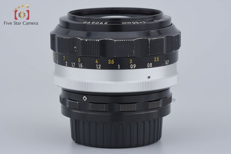 Nikon NIKKOR-S.C Auto 55mm f/1.2 Non Ai Lens