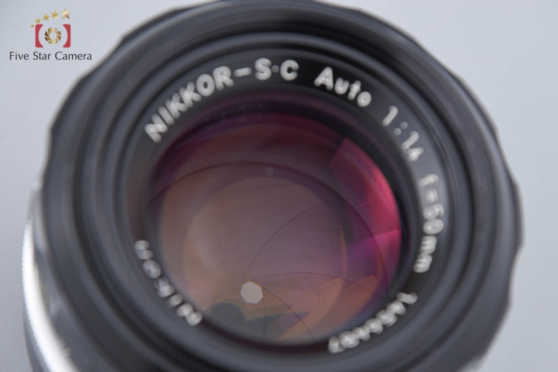 Nikon NIKKOR-S.C Auto 50mm f/1.4 Non Ai Lens