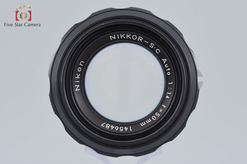 Nikon NIKKOR-S.C Auto 50mm f/1.4 Non Ai Lens
