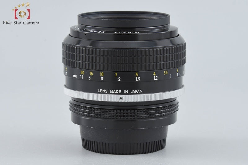 Nikon New NIKKOR 55mm f/1.2 Non Ai Lens
