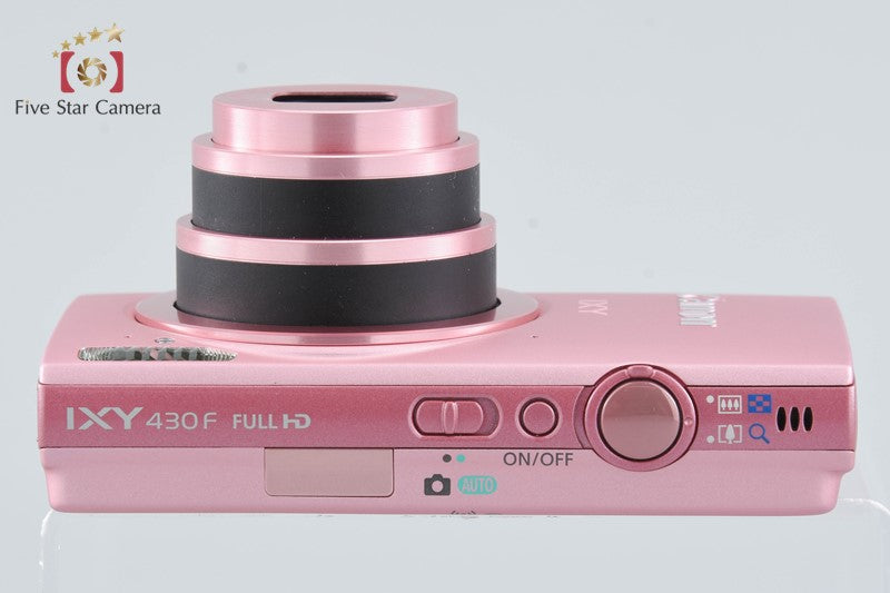 Canon IXY 430F Pink 16.1 MP Digital Camera w/ Box