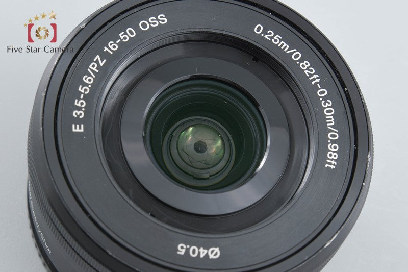 SONY E PZ 16-50mm f/3.5-5.6 OSS SELP1650 Black Sony E Mount