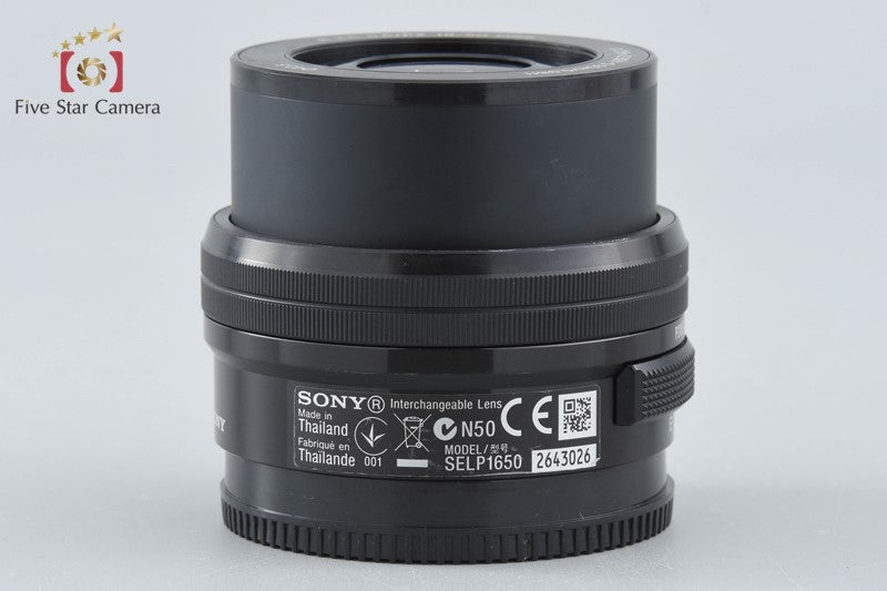 SONY E PZ 16-50mm f/3.5-5.6 OSS SELP1650 Black Sony E Mount