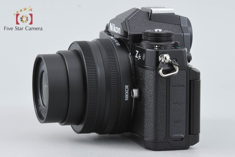 "Count 78" Nikon Z fc Black 20.9 MP Digital Mirrorless Camera 16-50 VR Lens
