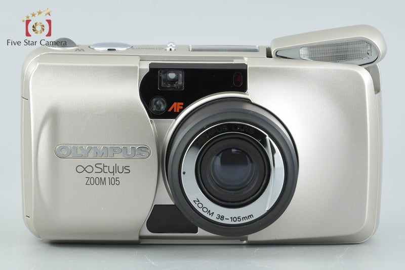 Olympus Infinity Stylus Zoom 105 35mm Point & Shoot Film Camera w/ Box