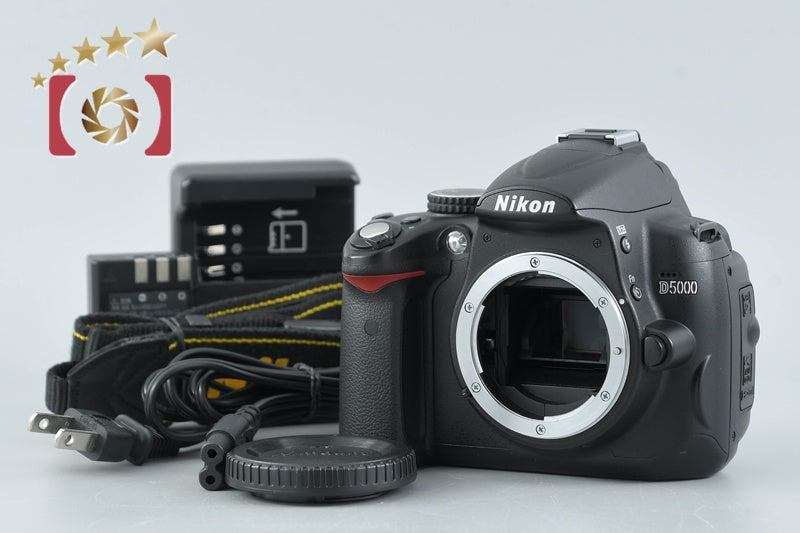 "Shutter count 4,217" Nikon D5000 12.3 MP DSLR Camera Body