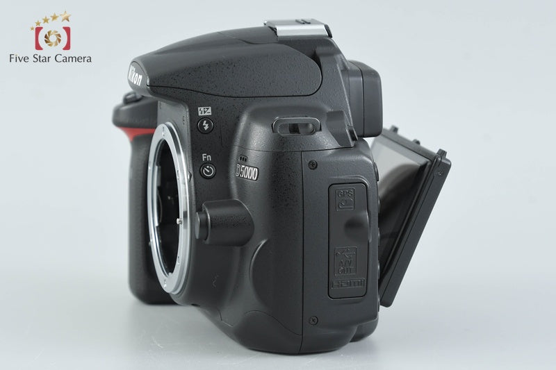 "Shutter count 4,217" Nikon D5000 12.3 MP DSLR Camera Body