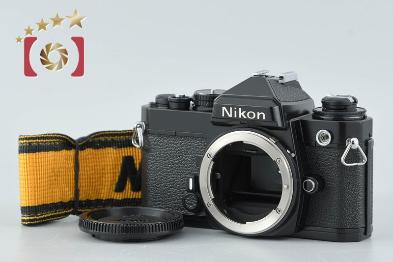 Nikon FE Black 35mm SLR Film Camera Body