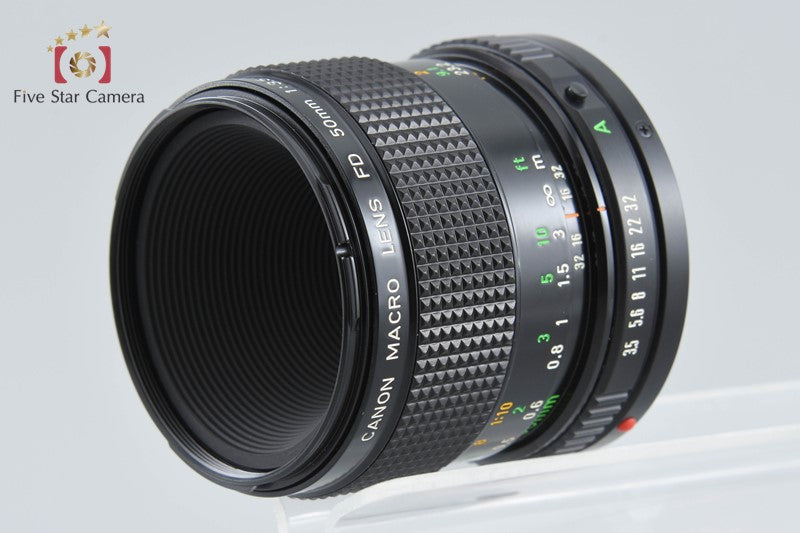 Canon New FD 50mm f/3.5 MACRO